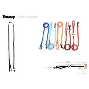Yommy <b>Pet</b> <b>Leash</b> 120cm Black With Paw Design For Dogs - Product Image 1