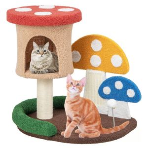 Albero per Gatti 4-in-1 con Cuccia e Piattaforma, Tiragraffi e Alberi per Gatti - Product Image 4