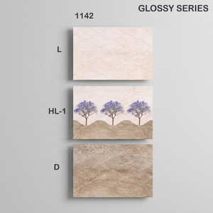 Carreaux muraux numériques en céramique émaillée brillante pour salle de bain et cuisine, design marocain de luxe, 200x300mm, marque Vistaar - Product Image 5