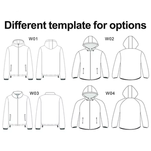 Men's Windproof Hooded <b>Racer</b> <b>Jacket</b> Quarter Zip Sporty Style Solid Color Front Logo Spring Wear - Product Image 6