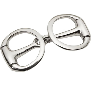 Produits équestres de haute durabilité, mors pour chevaux en acier inoxydable avec anneau lâche, à bas prix - Product Image 2