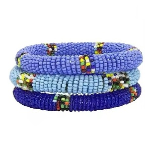 Premium Beaded Embroidery <b>Bracelet</b> With Seed <b>Beads</b> Custom Design Adjustable Seed <b>Beads</b> Embroidery <b>Bracelet</b> Trendy Fashion - Product Image 6