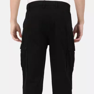 Pantalon cargo pour homme avec logo personnalisé, couleur unie, 100% coton, séchage rapide, respirant, multi-poches, vente directe d'usine, prix bas - Product Image 5