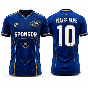 Camiseta de Fútbol Profesional Personalizada, Conjunto de Uniforme para Equipo, Tela Transpirable con Control de Humedad para Jóvenes - Product Image 1