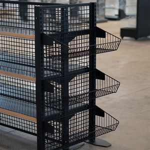 Système d'étagères verticales en acier léger double face pour supermarchés, gondoles de magasin de détail, OEM Vietnam ADONG A48 - Product Image 4