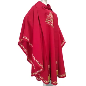 Robes de Chorale Unisexe Personnalisées en Gros, Vêtements de Chant Sans Manches en Polyester Imprimé, Service OEM - Product Image 4