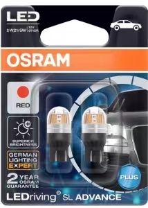 หลอดไฟ LED รุ่น ADVANCE T20 -- W21W, W21/5W, WY21W, <span class=keywords><strong>P21W</strong></span>, P21/5W, PY21W สำหรับรถยนต์ทุกประเภท ยี่ห้อ <span class=keywords><strong>OSRAM</strong></span> ของแท้ - Product Image 5