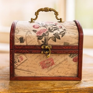 Heritage Style Floral Storage <b>Box</b> Perfect For Treasured <b>Memories</b> Accessories And Gifting Purpose Use Handcrafted From India - Product Image 1