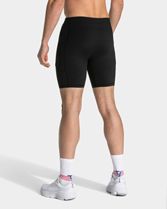 Pantaloncini da corsa da uomo da 7 pollici con tasche laterali e posteriori, grip in silicone, tessuto traspirante, logo riflettente - Product Image 5