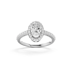 Bagues modernes en forme de poire avec détails de pierres radiantes et un attrait de joaillerie fine sophistiquée – Bagues en diamant modernes - Product Image 3