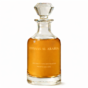 Huile de parfum concentrée de haute qualité sans alcool Ehsaas Al Arabia 100 grammes, parfum oriental longue durée - Product Image 1