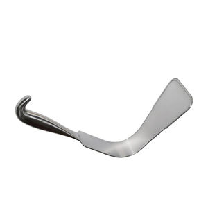 Retractor Abdominal de Hoja Flexible con Curva Fuerte y Mango Fijado, Retractor Quirúrgico Ortopédico de Acero Inoxidable, Instrumento Médico - Product Image 3