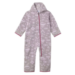 Mameluco con Capucha Gris Personalizado para Bebé, con Cremallera Bidireccional, de Algodón Tejido, Mono Unisex Estampado - Product Image 3