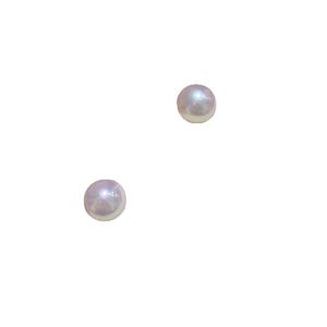 ต่างหูมุกน้ำเค็ม 18K ทองคำแท้ ปี 2025  ไข่มุกอะโกย่าญี่ปุ่นทรงกลม มีตำหนิมาก ขนาด 6-6.5 มม. - Product Image 5