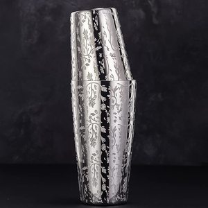 ชุดเชคเกอร์ค็อกเทลพรีเมียม สแตนเลสสตีล ลายซากุระ สำหรับบาร์  ขายส่งจำนวนมาก - Product Image 3