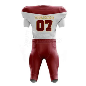 Uniforme américain léger et durable, fabriqué en polyester et en tissu mesh, adapté aux matchs de compétition - Product Image 2