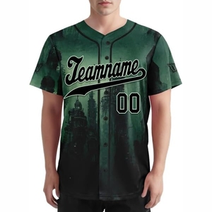 Maillot de baseball entièrement sublimé, vêtements de sport respirants pour hommes, femmes et équipes de jeunes - Product Image 3