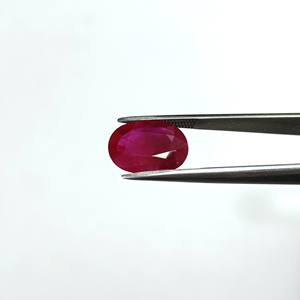 พลอยทับทิมธรรมชาติพม่ารูปไข่ 3.48 กะรัต RBHO-2 - Product Image 3