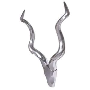80x10x110cm Modern Antelope Head Tabletop Sculpture Artistic Animal <b>Decor</b> Eco-Friendly Durable for Living Room Handmade - Product Image 3