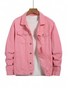 Men's Top Quality Denim Jacket Unisex Spring Style Jacket Regular Fit Cotton Jacket Multiple Pockets OEM Service Men's Jacket - Product Image 1