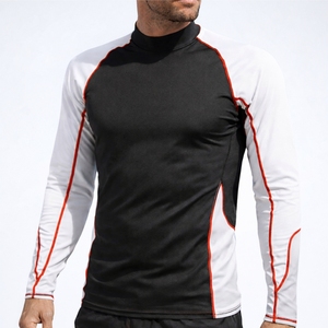 T-shirt de compression à manches longues pour homme, col haut, séchage rapide, vêtements de sport, t-shirt de compression pour homme, Pakistan - Product Image 1