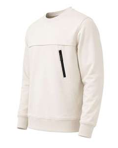 Sweat-shirt à col rond en molleton français pour homme de haute qualité, respirant, léger, impression numérique, logo personnalisé, OEM, vente en gros - Product Image 5
