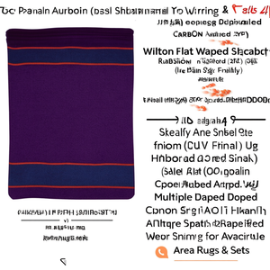 Wilton <b>Flat</b> Woven Custom Shaped Wool <b>Rug</b> for Home and Hotel Use - Product Image 3