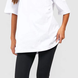 100% Cotton Women's T-Shirt 180GSM Short Sleeve Essential Tee Breathable Custom Print - Product Image 3