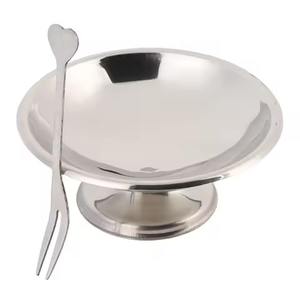 Classic Look Metal <b>Ice</b> <b>Cream</b> <b>Bowl</b> Stainless Steel Dessert Dish Kitchenware - Product Image 3