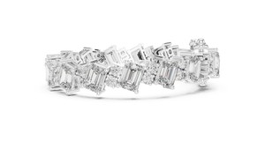 Bracelet de luxe en or massif 14 carats avec diamant de laboratoire taille émeraude 1,5 carat, certifié IGI, idéal pour mariage, fiançailles, cadeau, OEM/ODM disponible - Product Image 4
