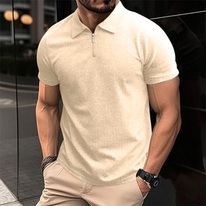 Vente flash - Polo pour homme personnalisé avec logo, de haute qualité, pas cher, coupe ajustée, respirant, manches courtes - Product Image 3