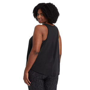Camiseta sin mangas para mujer, al por mayor, tallas grandes, de tela de jersey de poliéster/algodón ecológica, de secado rápido, antipilling, transpirable y personalizable. - Product Image 2