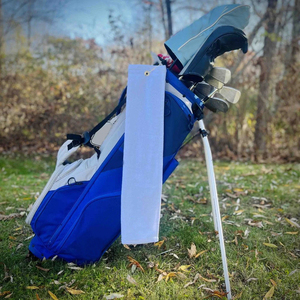 Serviettes de golf du fabricant, dernier style, légères, séchage rapide, pour l'entraînement et l'exercice, couleur unie - Product Image 2