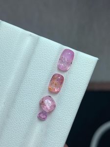 พลอยสปิเนลสีชมพูแดงธรรมชาติ คละแบบเจียระไน  หินสปิเนลแท้สำหรับทำเครื่องประดับ - Product Image 1