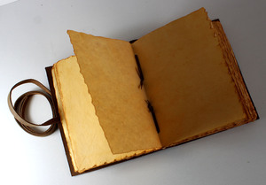 Diario de Cuero Personalizado, Cuaderno de Cuero Grande Tamaño A5, Estilo Vintage, Diario Antiguo Hecho a Mano, Diario para Escribir - Product Image 5