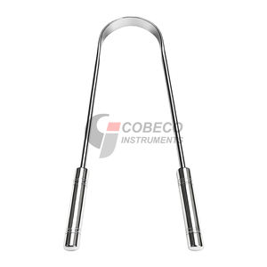 Raspador de Lengua con Mango Ponderado, Diseño Equilibrado de Acero Inoxidable, Presión Controlada, Deslizamiento Suave - Product Image 5