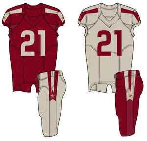 Maillot de football américain personnalisé à manches courtes en maille respirante avec broderie en twill pour équipe, fabrication OEM en gros - Product Image 4