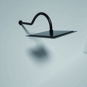 Braccio per Doccia Nero Opaco da 17 Pollici con Flangia per Accessori Bagno - Product Image 4