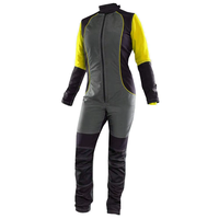 Combinaison de saut en parachute professionnelle pour femmes avec manches longues, protection intégrale du corps, antidérapante, résistante au vent, uniforme de saut en parachute