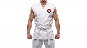 Uniforme de Taekwondo Dumela, Color Blanco, Ropa Duradera para Artes Marciales, para Entrenamiento - Product Image 3