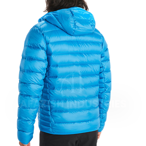 เสื้อโค้ทบุนวมสำหรับผู้ชาย,เสื้อแจ็คเก็ตบุกับเบิลบุนวมหนากำหนดได้เองสำหรับฤดูหนาว - Product Image 4