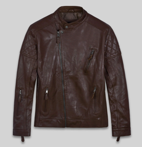 Nouvelle Arrivée Veste en Cuir Coupe-Vent Homme Femme Styles Personnalisés Charlotte Brûlée Plusieurs Couleurs Veste en Cuir 2026 - Product Image 5