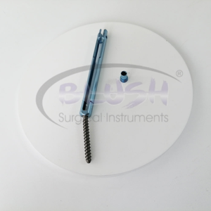 Titanium Alloy Self-Breaking Plug-Class I Orthopaedic Implant for Posterior Spinal Minimally Invasive Fixation By <b>Blush</b> Surgical - Product Image 4