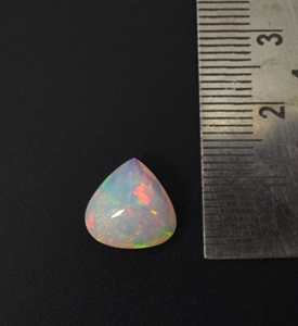 Lot de pierres précieuses d'opale éthiopienne naturelle Multi Fire, formes et tailles variées, facettées, pierres précieuses en vrac pour la création de bijoux - Product Image 4