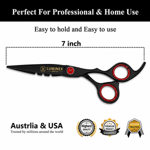 Navaja de Afeitar Recta Vintage Luminex Impex con Mango de Concha de Abulón y Acero al Carbono, Lista para Usar en Barberías y Salones - Product Image 4