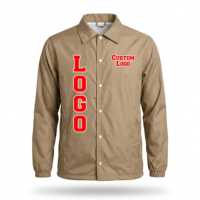 Veste de coach pour hommes, coupe-vent grec grande taille, veste polyvalente à revers pour fraternités et sororités