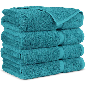 Toallas de Baño para el Hogar y Hoteles, Toallas de Algodón Ultra Absorbentes y Suaves, 500 GSM, Peso Ideal Estándar para Uso en el Baño - Product Image 4