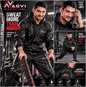 Traje de Sauna con Capucha Negro Personalizado para Unisex, Ligero, Impermeable, Ropa Deportiva, Traje para Sudar, Entrenamiento Físico, Chándal - Product Image 4