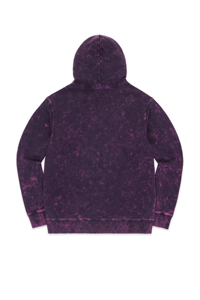 Vintage Mineral Washed Men's Pullover Hoodie Distressed Stone Design Winter ODM Manufacturers' Anti-Shrink Solid Puff Sweatshirt - Product Image 4