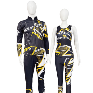 SPORTLICH WEAR New <b>Jersey</b> Sets <b>Women's</b> Autumn Sports Long Sleeve Hooded Printed Polyester/Cotton Casual <b>Jacket</b> Tracksuit - Product Image 4